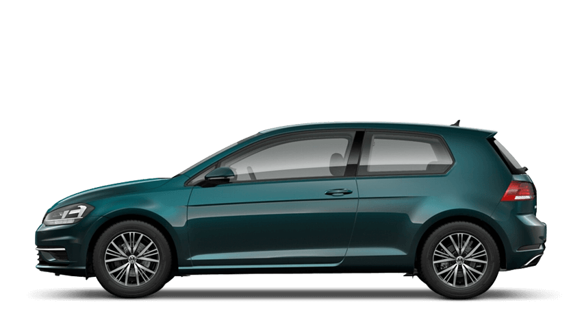 Peacock Green (Metallic / Pearl) Volkswagen Golf