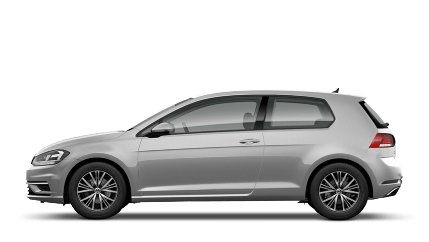 Reflex Silver (Metallic / Pearl) Volkswagen Golf
