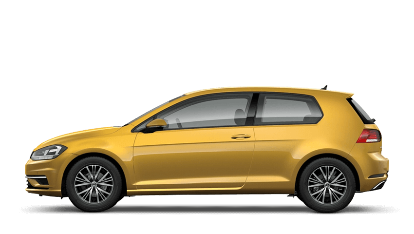 Turmeric Yellow (Metallic / Pearl) Volkswagen Golf