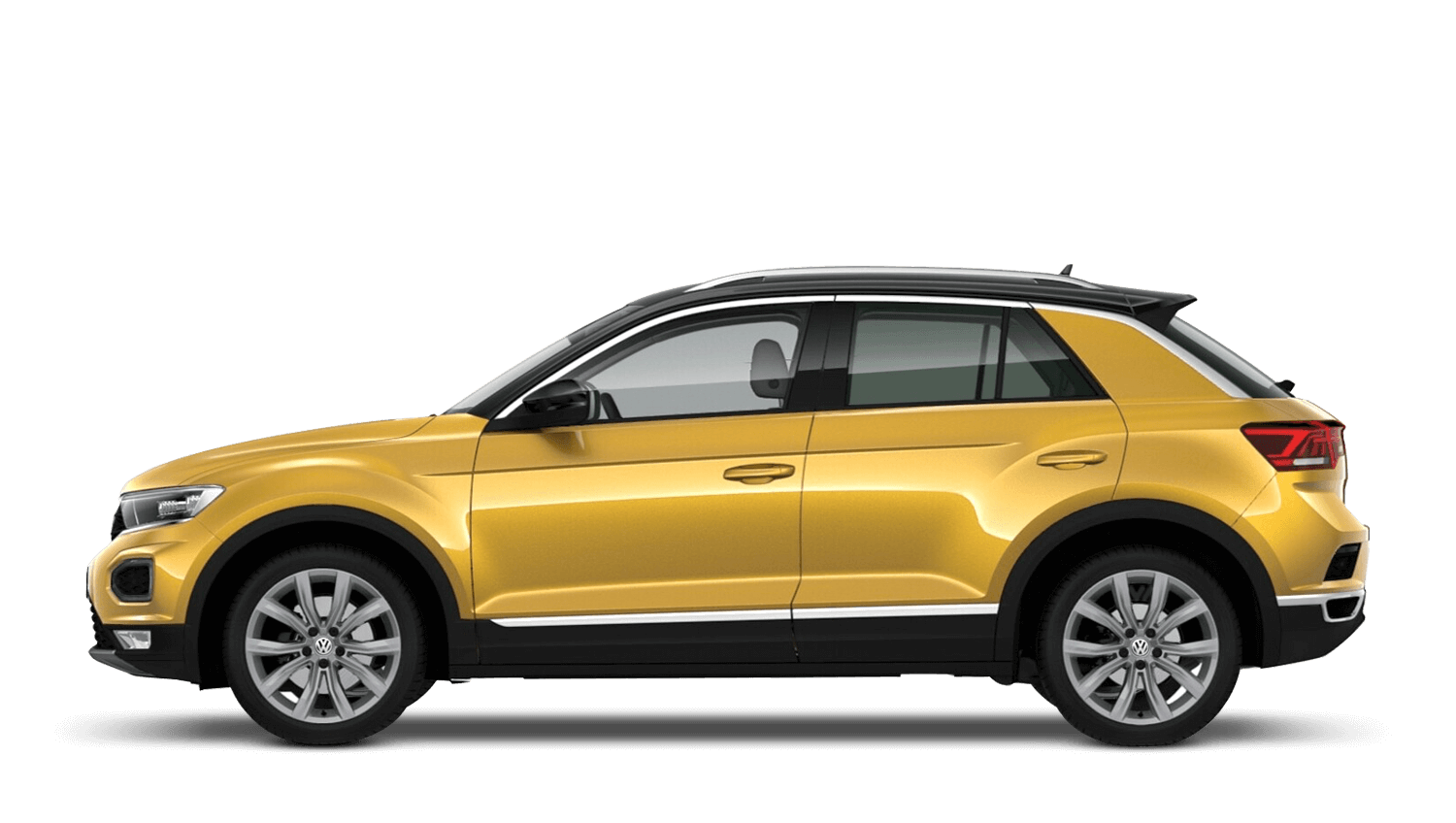 Turmeric Yellow with Black Roof (Metallic / Pearl) Volkswagen T Roc