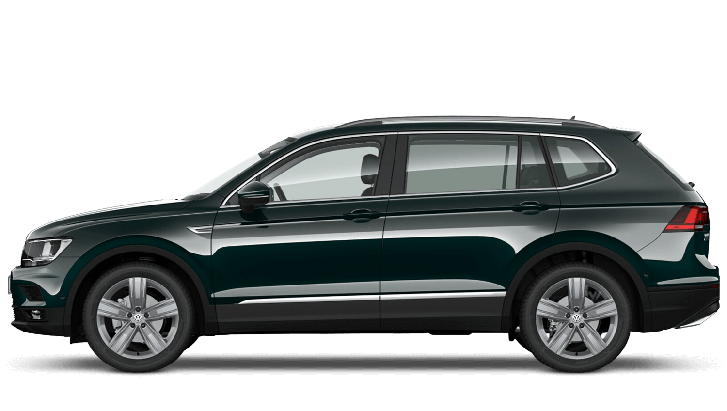 Dark Moss Green (Metallic) Volkswagen Tiguan Allspace