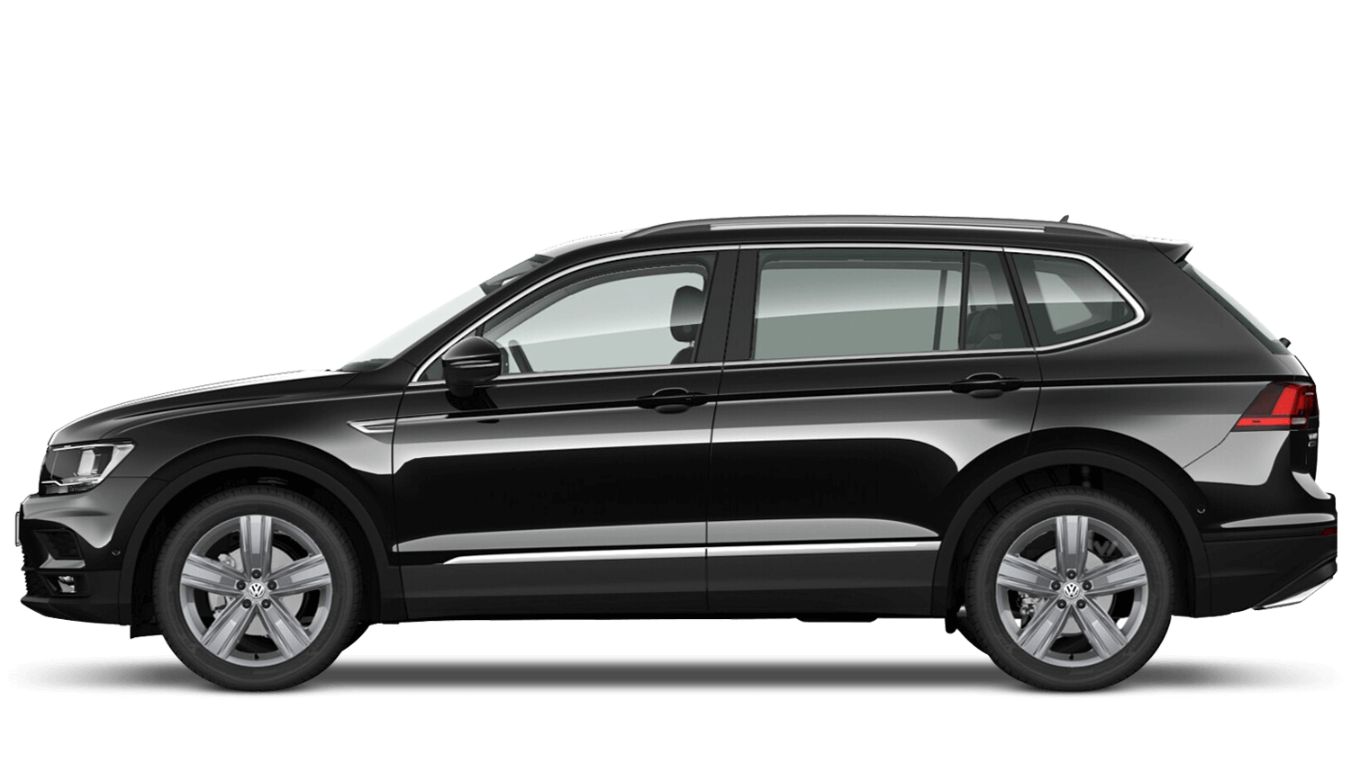 Deep Black (Pearl) Volkswagen Tiguan Allspace