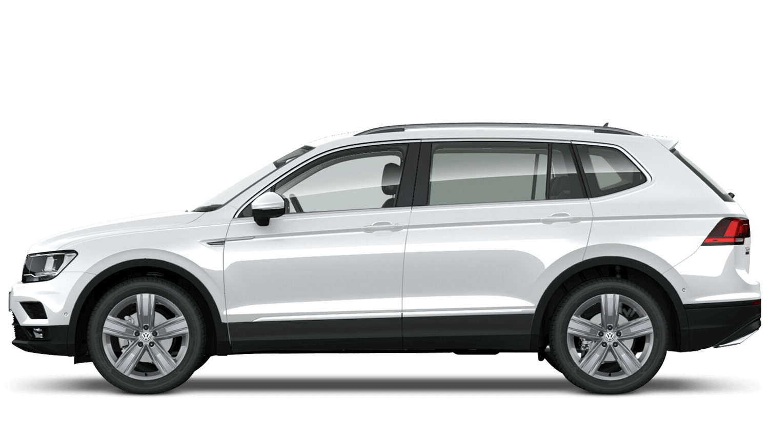 Pure White (Solid) Volkswagen Tiguan Allspace