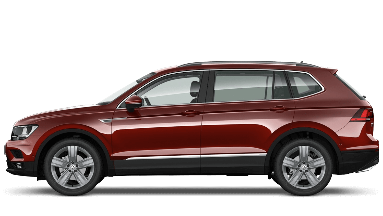 Ruby Red (Metallic) Volkswagen Tiguan Allspace