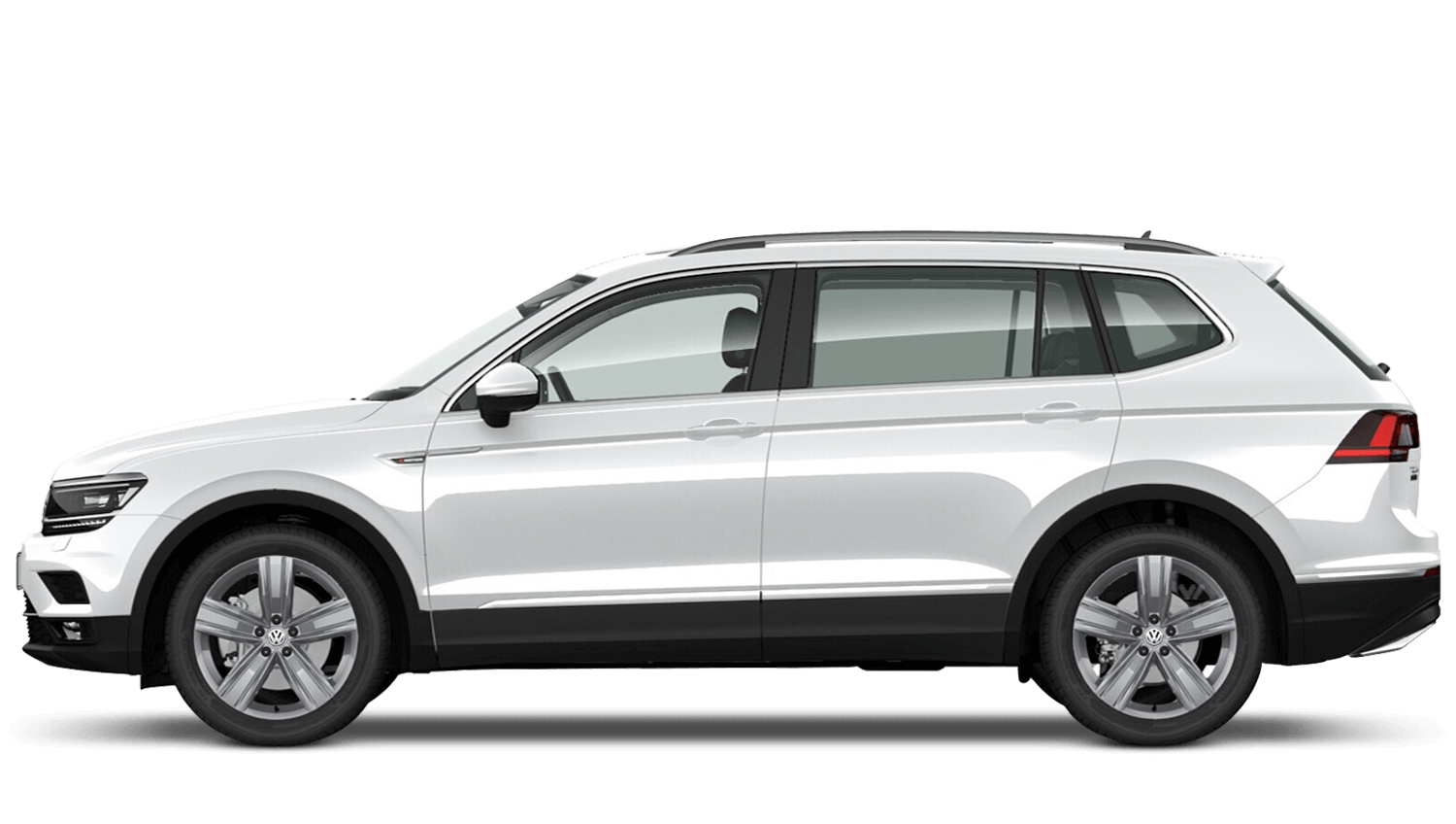 Pure White (Solid) Volkswagen Tiguan Allspace