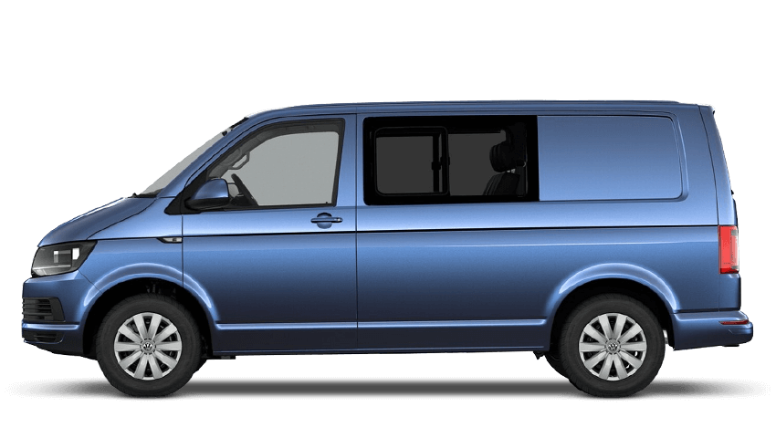 Acapulco Blue (Metallic) Volkswagen Transporter Kombi
