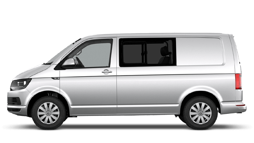 Oryx White Mother of Pearl (Pearl) Volkswagen Transporter Kombi